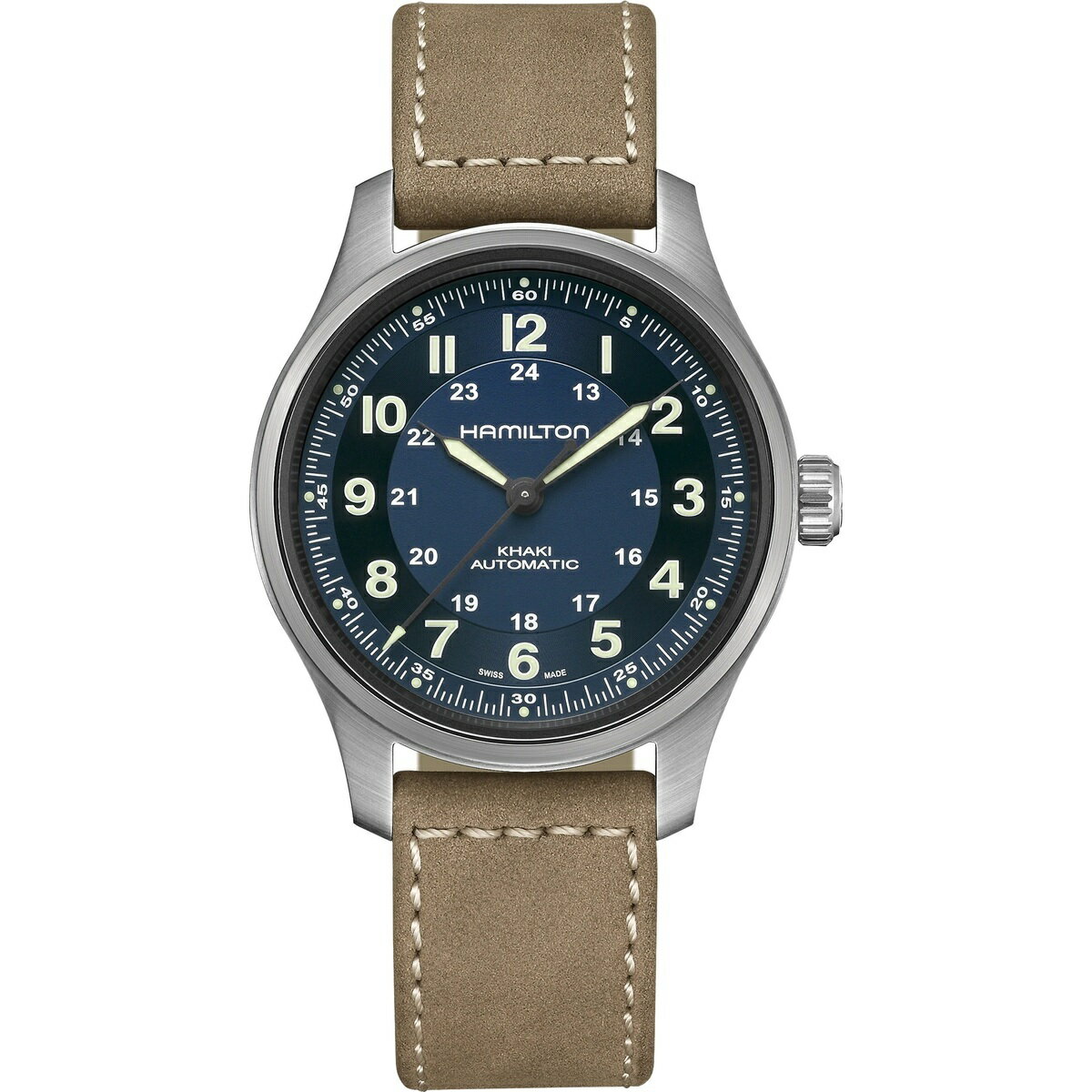 カーキ フィールド チタニウム オート KHAKI【国内正規品】H70545540／ハミルトン（HAMILTON）(2)