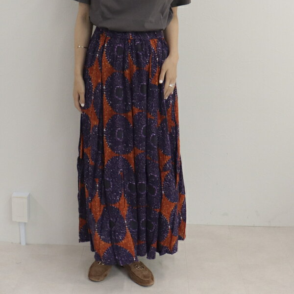 アフリカン柄スカート／フレディ＆グロスター（FREDY＆GLOSTER）