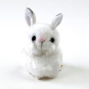 りくのなかまたち アニマル 動物 雪うさぎマスコット ぬいぐるみ 白 吉徳 かわいい モフモフ/パーフェクト・ワールド・トーキョー(Perfect World Tokyo)(3)