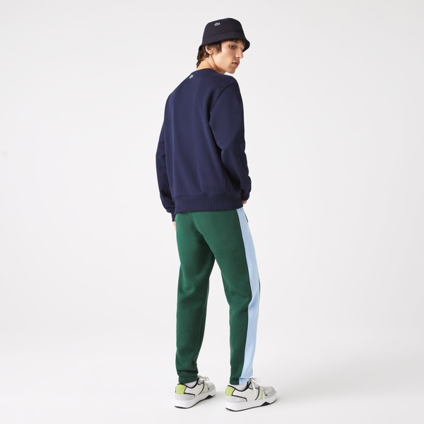 【EC限定】フロッキーオーバルクロッククルーネックスウェット／ラコステ（LACOSTE）