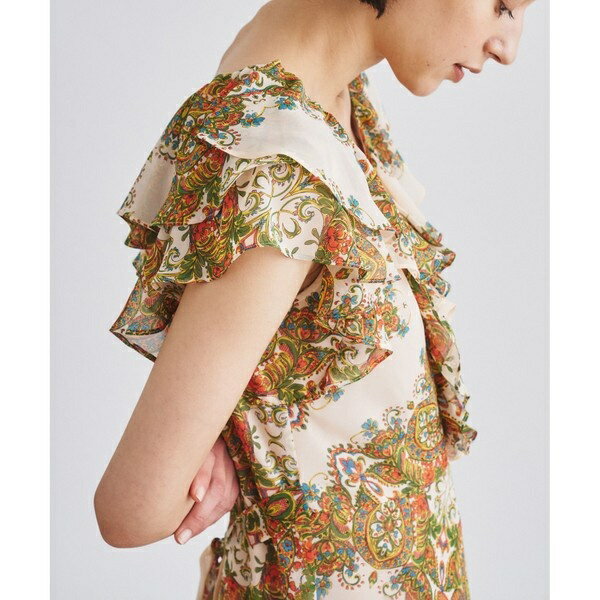 オーナメントフリルワンピース／グレースコンチネンタル（GRACE CONTINENTAL）のサムネイル