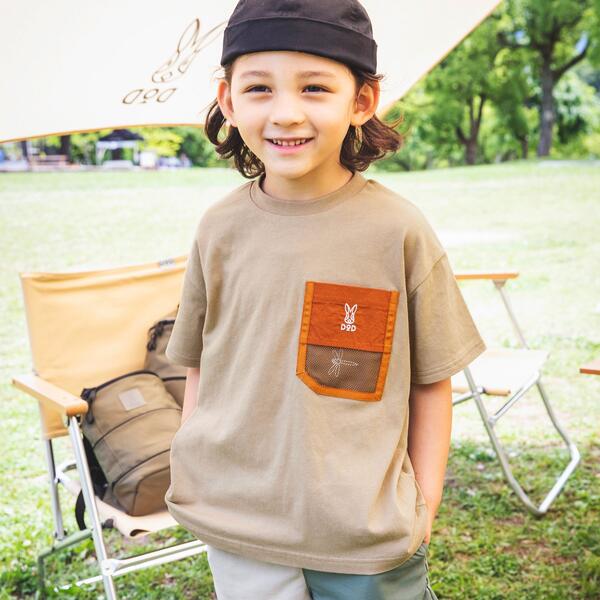 DODコラボ刺繍ポケットTシャツ（コドモ）／エフオーオンラインストア（F.O.Online）のサムネイル