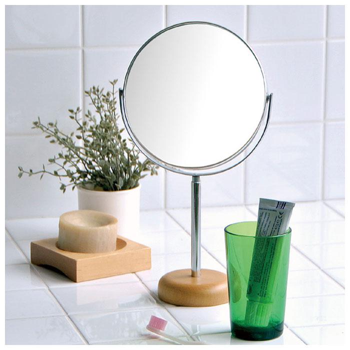 Acoustic アコウスティック ウッド アルミニウムスタンドミラー／バックヤードファミリー（BACKYARD FAMILY）