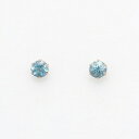 【WEB限定】3月誕生石 K10 ピンクゴールド アクアマリン ピアス/ブルーム(BLOOM)(4)