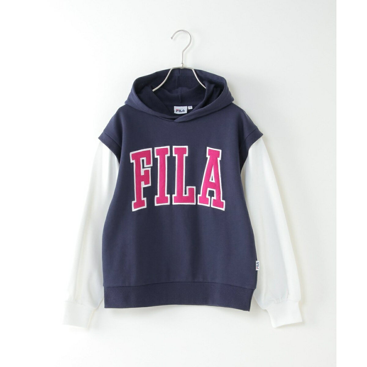 【キッズ】FILA フィラ フェルトロゴパーカー（130?160cm）／イッカ（ikka）