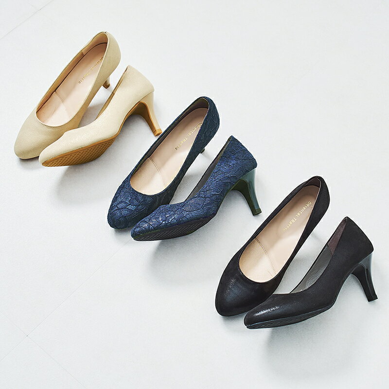 【跳べるパンプス/シリーズ累計販売数50万足突破】ラウンドトゥヒール/R-3209／オリエンタルトラフィック（ORiental TRaffic）のサムネイル