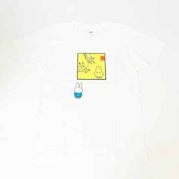 miffy ミッフィー Tシャツ Mサイズ Miffy×鳥獣戯画 額縁・おばけ 洋服 鳥獣戯画 グ／パーフェクト・ワールド・トーキョー（Perfect World Tokyo）