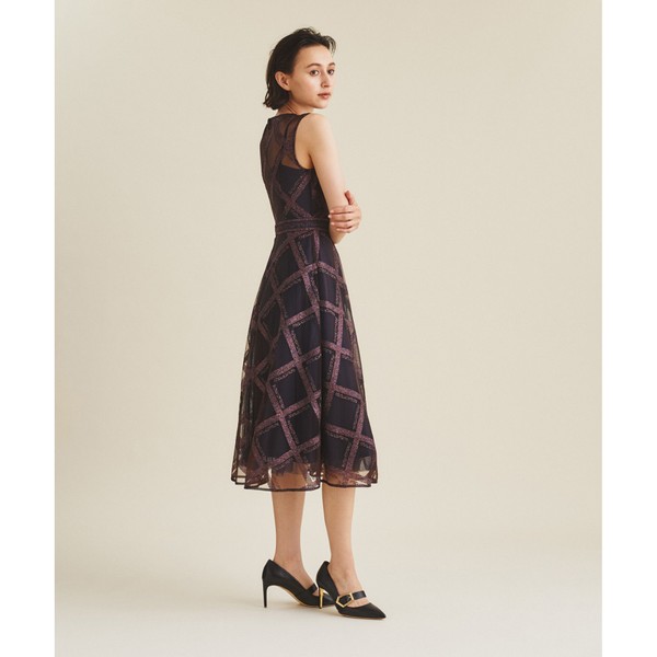 チェックチュールドレス／グレースコンチネンタル（GRACE CONTINENTAL）のサムネイル