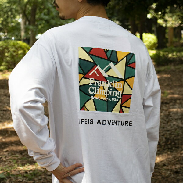 【Franklin　Climbing／フランクリンクライミング】バックプリント　ボックスロゴロンT／フレディ＆グロスター（FREDY＆GLOSTER）のサムネイル