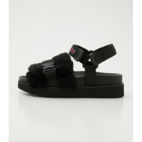 FAUX FUR BELT SANDALS／ロデオクラウンズ ワイドボウル（RODEO CROWNS WIDE BOWL）のサムネイル