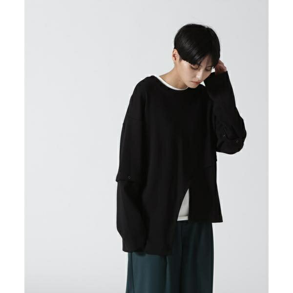 AULA AILA（アウラ アイラ）2WAY SLEEVE PULLOVER／ビーセカンド（B'2nd）のサムネイル