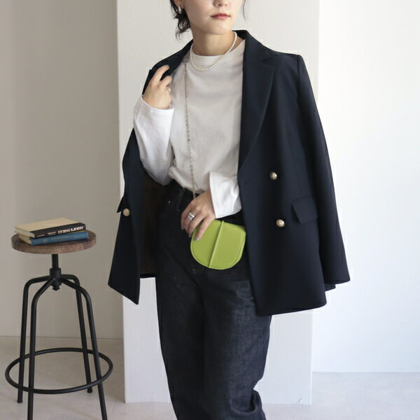 ダブルブレスト　テーラードジャケット／フレディ＆グロスター（FREDY＆GLOSTER）のサムネイル