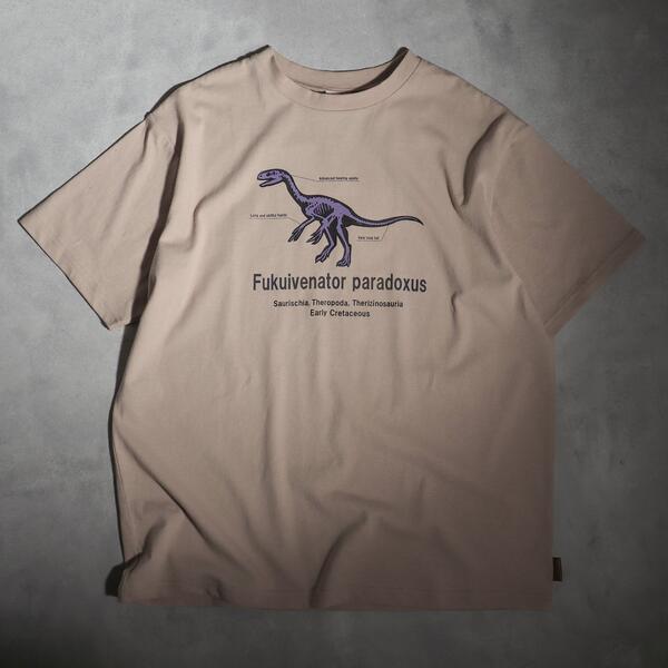 福井県立恐竜博物館コラボ　恐竜フラッシュTシャツ（大人）／エフオーオンラインストア（F.O.Online）のサムネイル