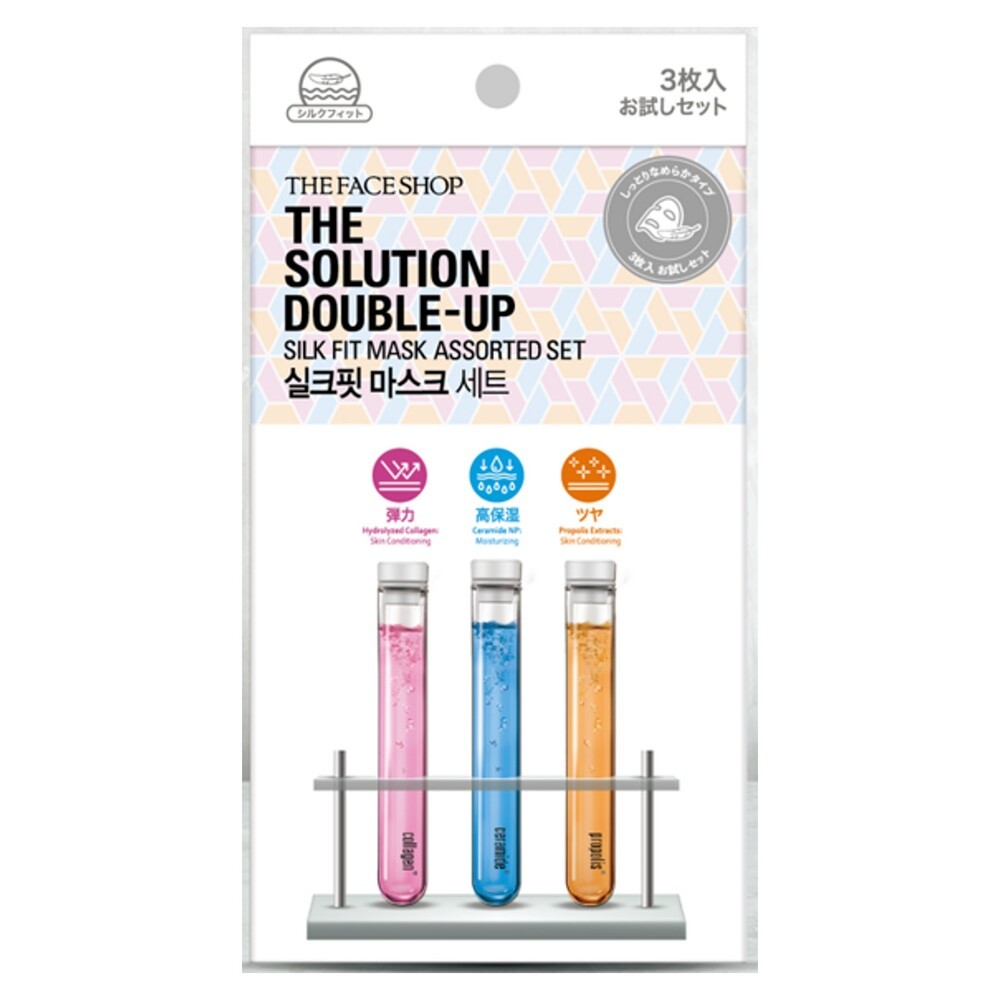 TFS　Wケア　シートマスク　シルクフィット　アソートセット(韓国コスメ)／ザ・フェイスショップ（THE FACE SHOP）のサムネイル