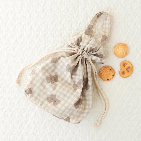 tiny　bear　巾着バッグ／エフオーオンラインストア（F.O.Online）のサムネイル