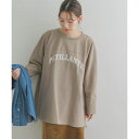 アーバンリサーチ Tシャツ レディース 『別注』MAISON×F by ROSSO　ロゴロングスリーブTシャツ／アーバンリサーチ ロッソ（URBAN RESEARCH ROSSO）