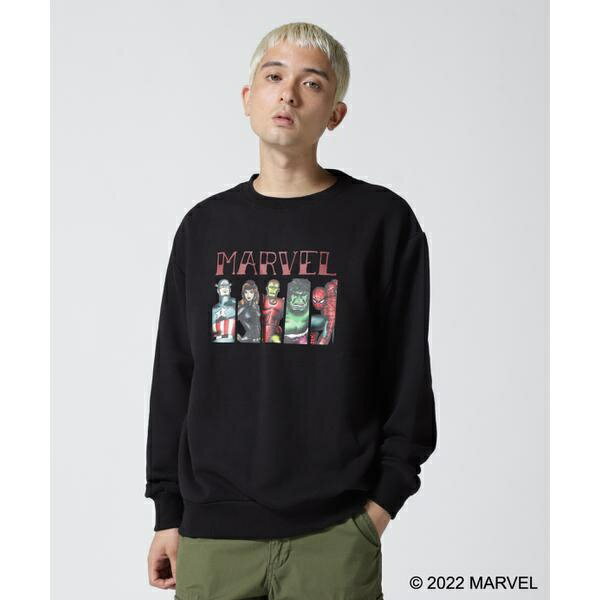 MARVEL ALIGNMENT SWEATSHIRT／マーベル アライメント スウェットシャツ／ショット（Schott）