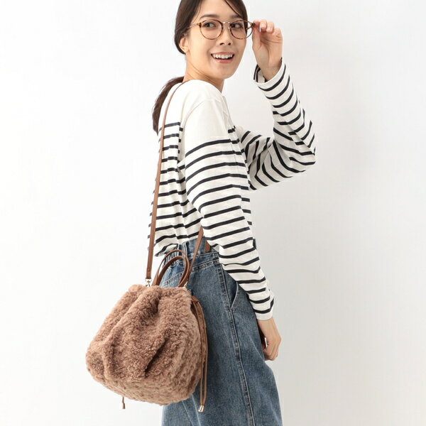 カシュカシュ cachecache / エコファー巾着2wayトート／カシュカシュ（cache cache）のサムネイル