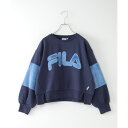 FILA フィラ 袖フリーストレーナー（130?160cm）／イッカ（ikka）