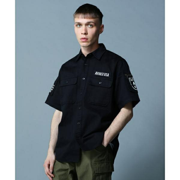 BASIC FATIGUE SHORT SLEEVE SHIRT ^ x[VbN t@eB[O ^ABbNXiAVIREXj