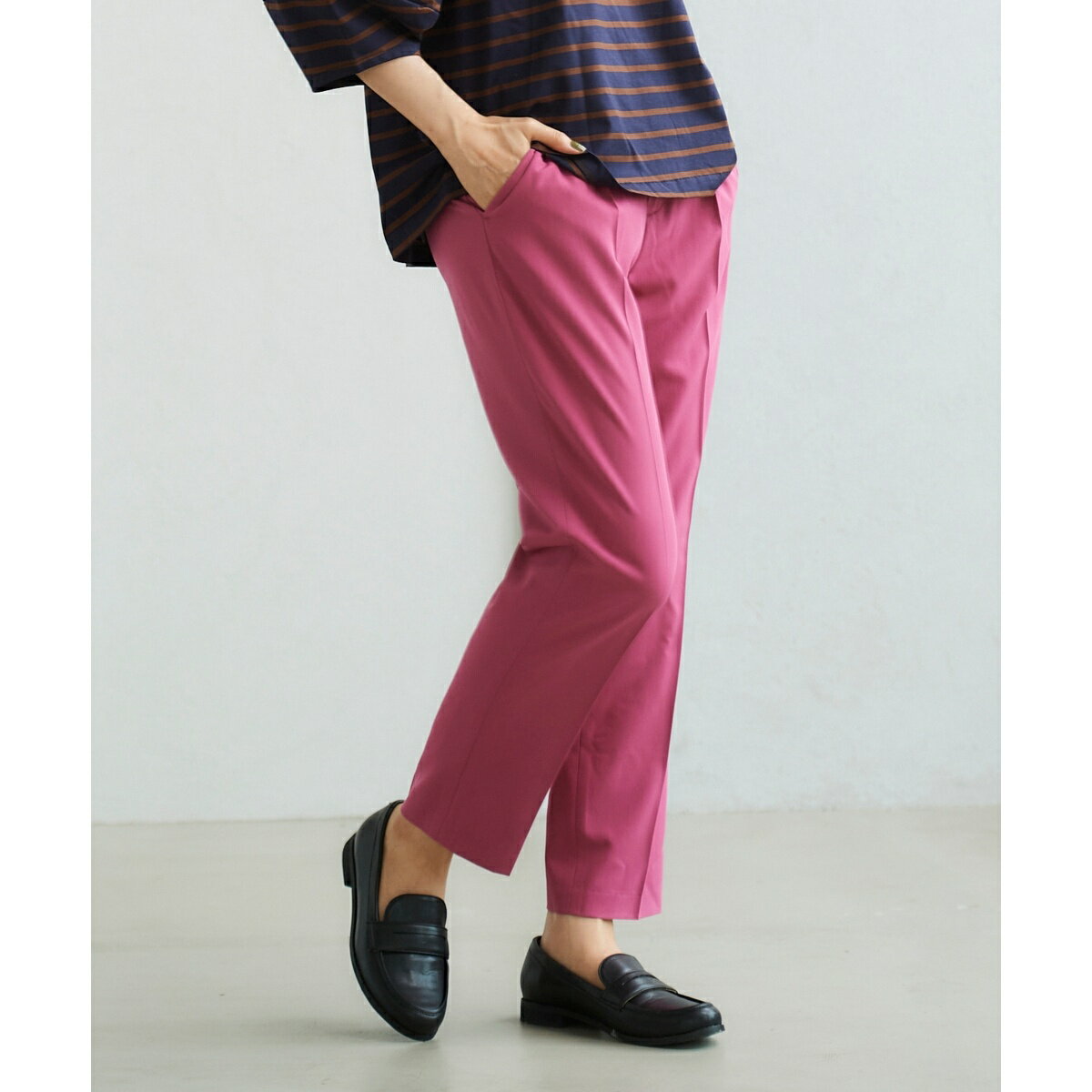 ストレッチテーパードパンツ/ルクールブラン(le.coeur blanc)