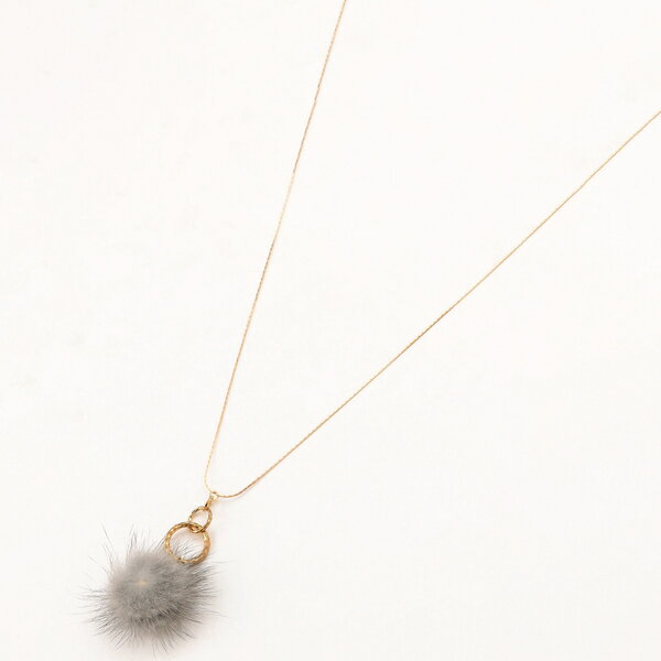 ミンクネックレス／ユウキュウ（U.Q）