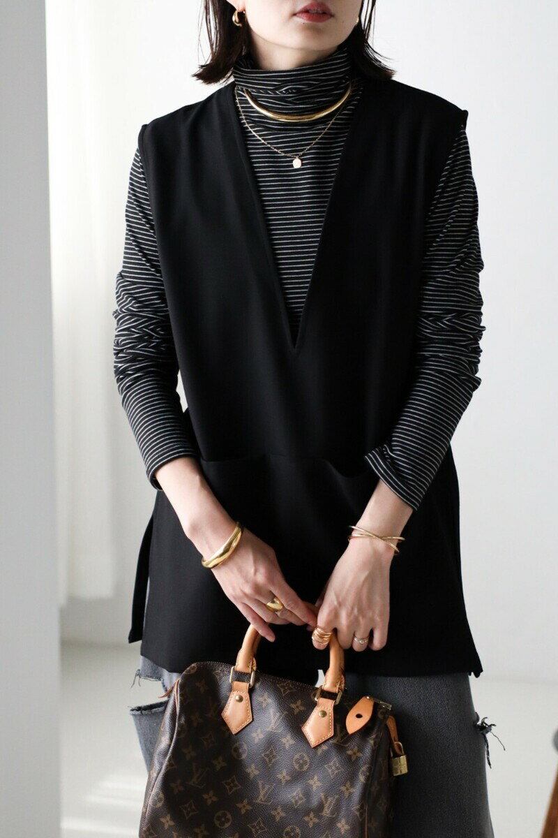 フロントポケットベスト／ボンジュールサガン（BONJOUR　SAGAN）のサムネイル