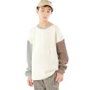 SHIPS KIDS:100～160cm / ビッグ ワッフル 長袖 カットソー／シップス（SHIPS）