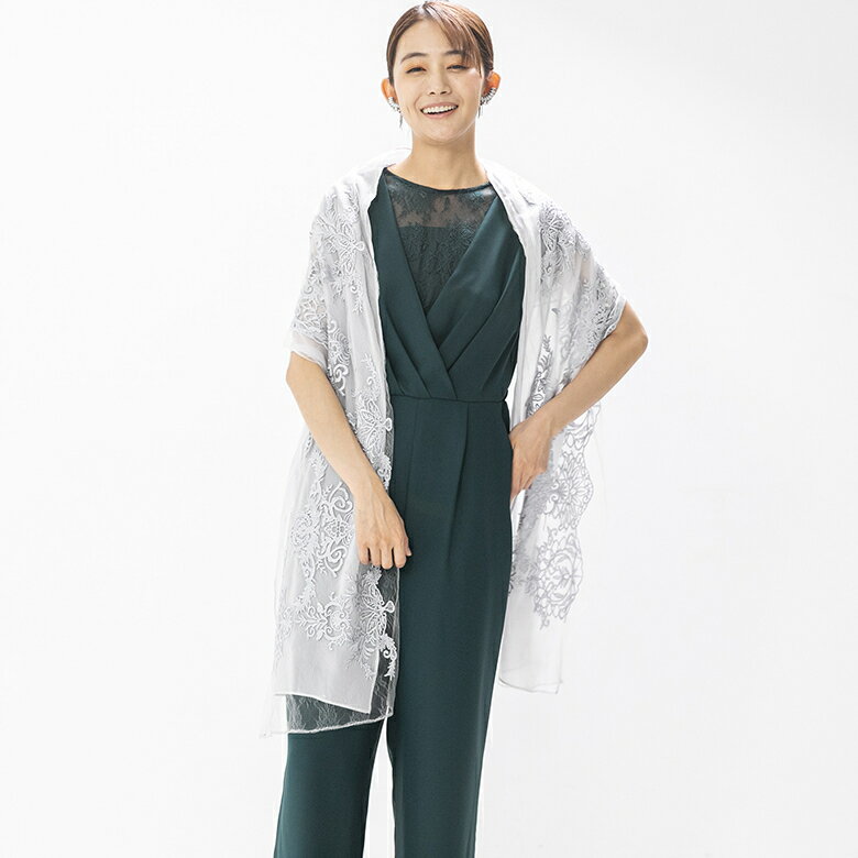 刺繍ストール/結婚式/二次会/パーティー／フォルムフォルマ（form forma）