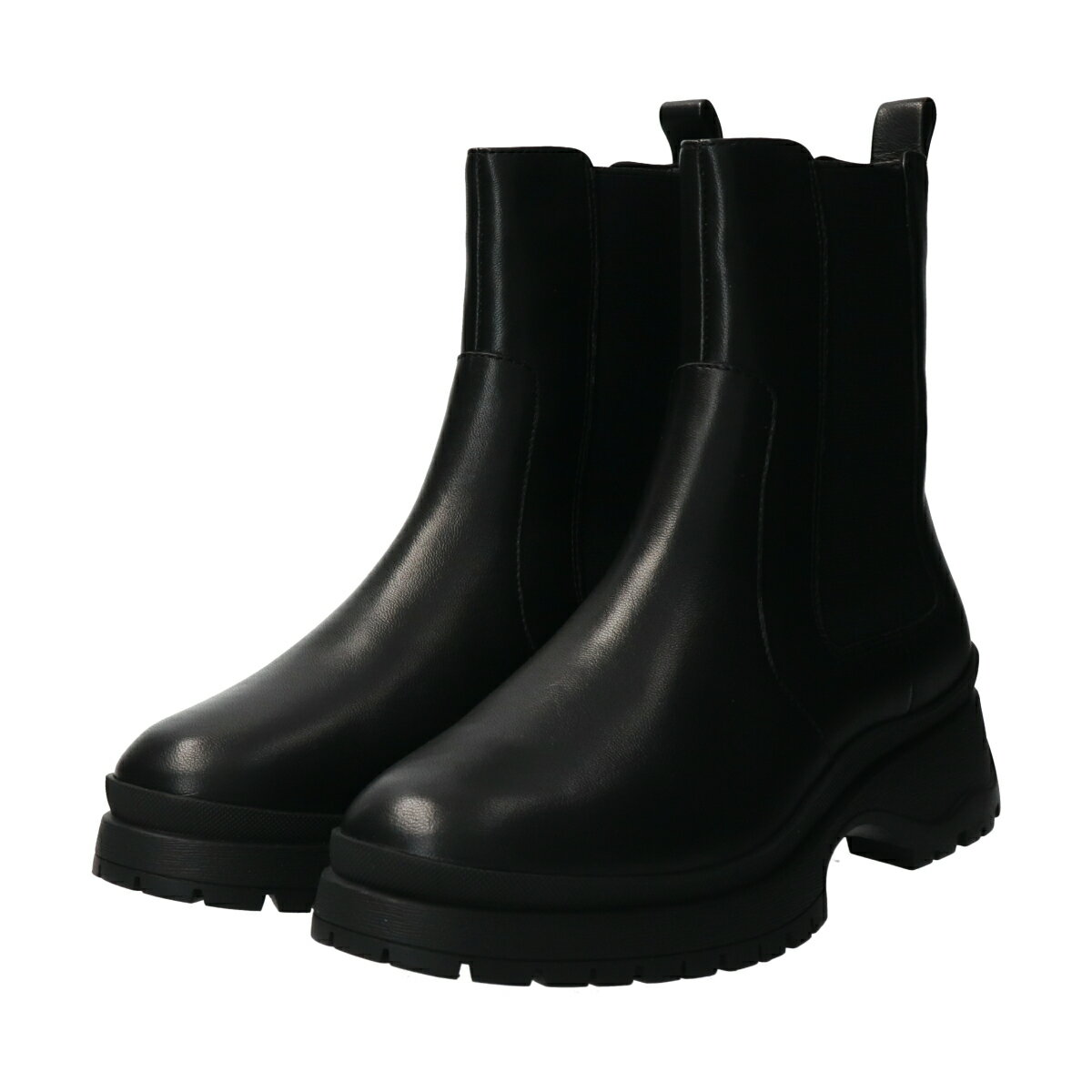 PARADIS COULEUR◆4cmヒール◆モールドソールサイドゴアショートブーツ／パラディクルール（PARADIS COUL..