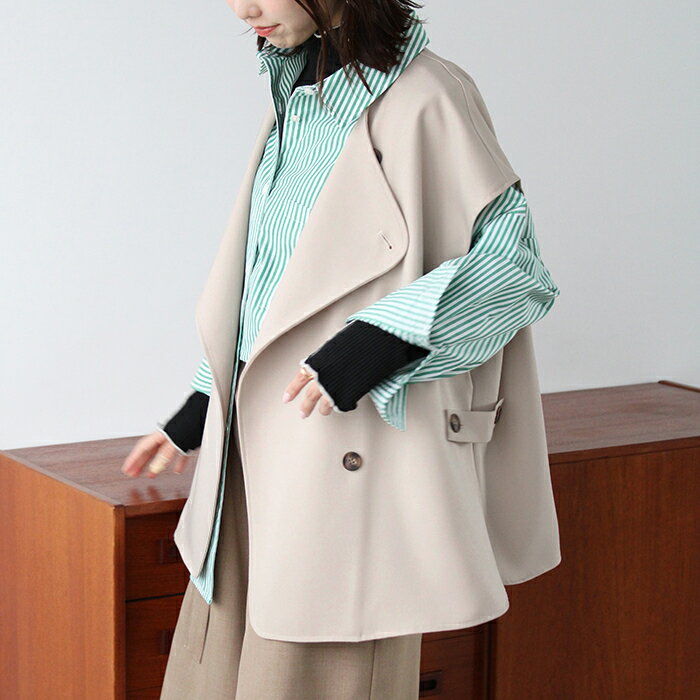 オーバーサイスデザインベスト／ジーラ バイ リュリュ（GeeRA）