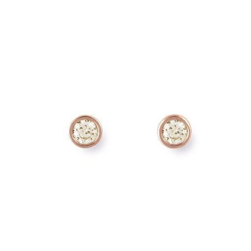 【WEB限定】K18 ピンクゴールド ダイヤモンド ピアス/エステール(ESTELLE) 【WEB限定】K18 ピンクゴールド ダイヤモンド ピアス/エステール(ESTELLE)
