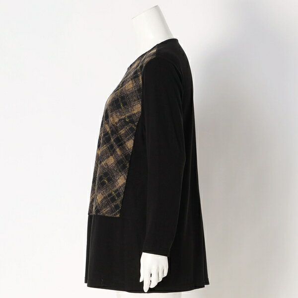 チェック柄チュニック／ラ・クープ（LACOUPE）