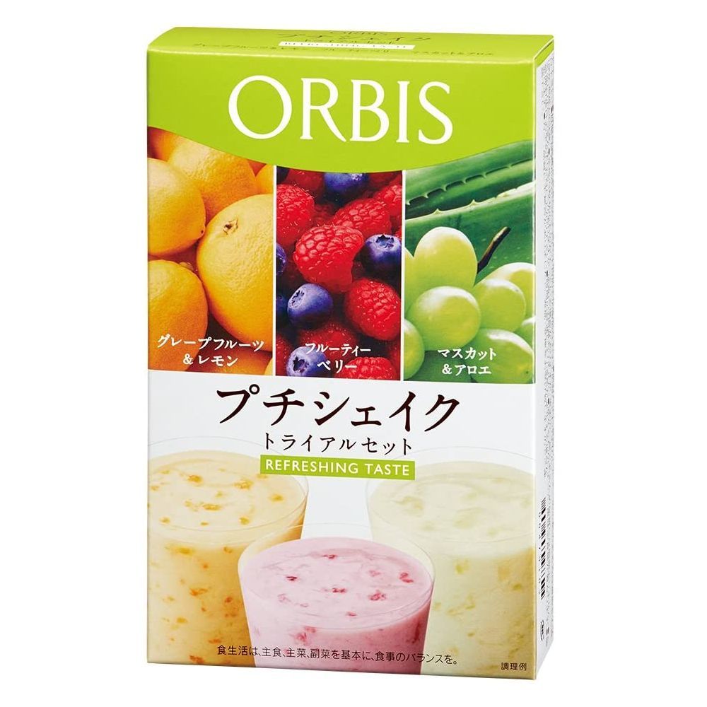 プチシェイク　トライアルセット リフレッシングテイスト　100g×3食分／オルビス（orbis）