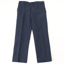 【セットアップ対応】マイクロチェック柄 ロングパンツ (110-130cm)/コムサイズム(COMME CA ISM)