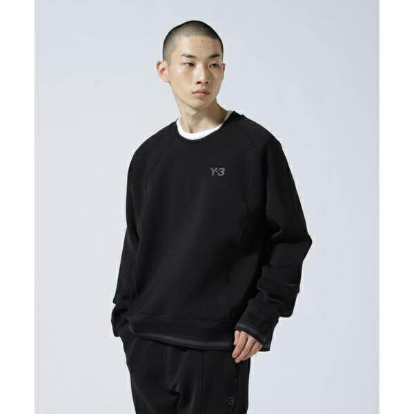 Y-3／ワイスリー／U LOGO CREW SWEAT／ロゴクルースウェット／エルエイチピー（LHP）