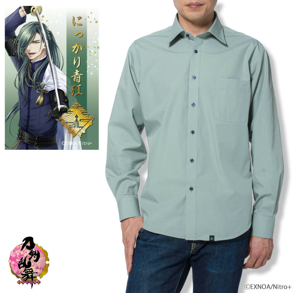 刀剣乱舞メンズシャツ　にっかり青江／アニメ・キャラクター（anmime characters）