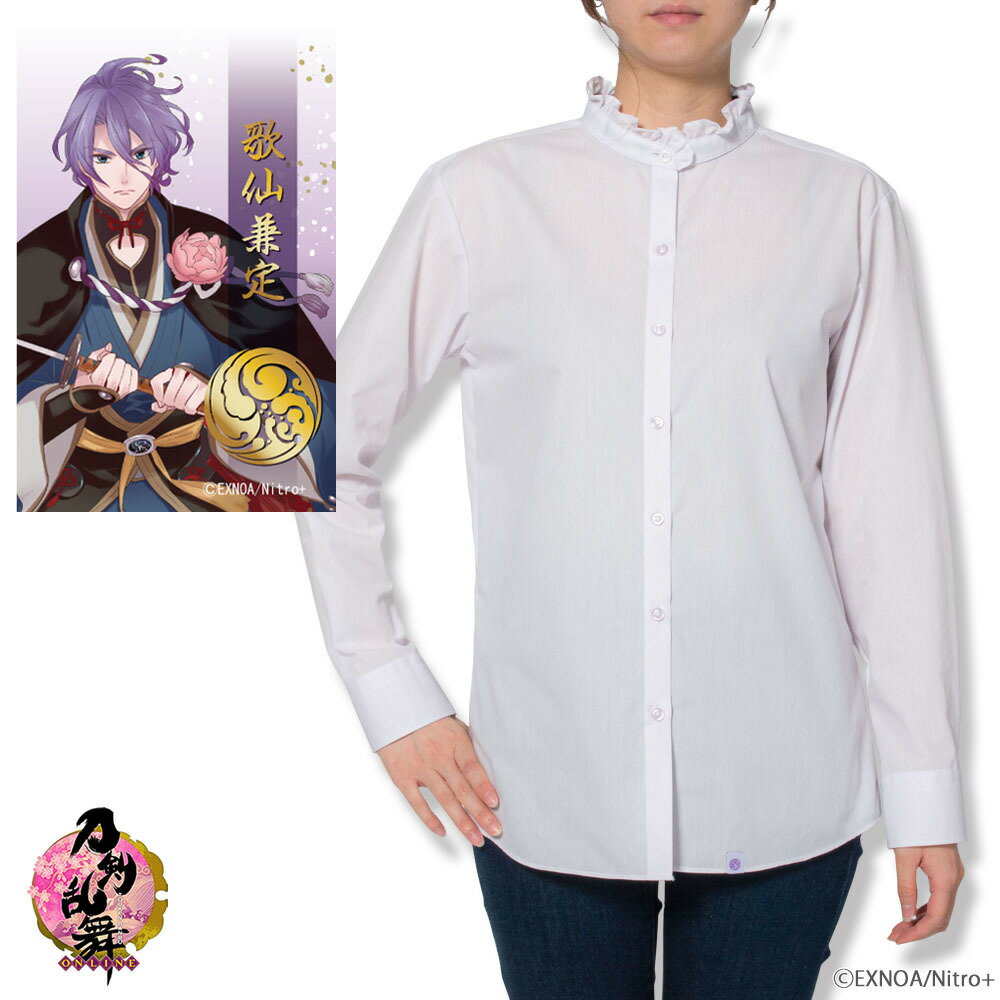 刀剣乱舞レディースシャツ　歌仙兼定／アニメ・キャラクター（anmime characters）