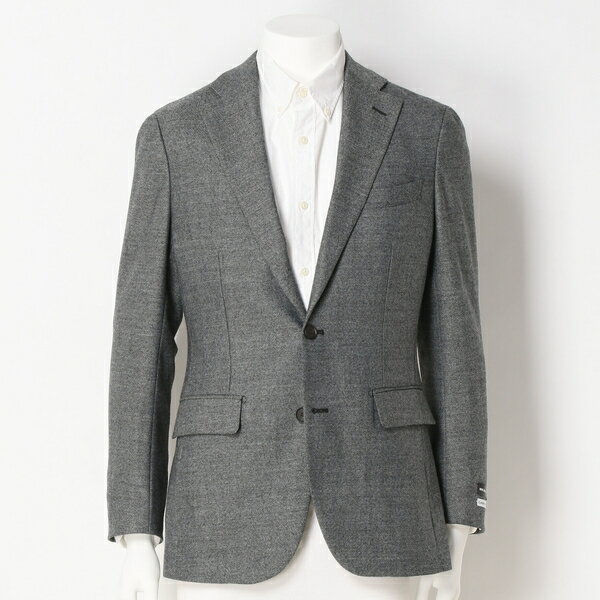 【CLASSICO TAPERED】ウールブレンド2釦シングルジャケット/グレー/スーツセレクト(SUIT SELECT)