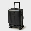 タケオキクチ 【CITY BLACK】スーツケース Sサイズ(フロントオープン式）／タケオキクチ（TAKEO KIKUCHI）