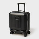 【CITY BLACK】スーツケース SSサイズ(フロントオープン式）／タケオキクチ（TAKEO KIKUCHI）