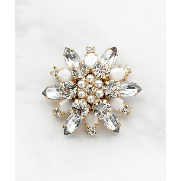 NOBLE FLOWER BROOCH NECKLACE 2WAY u[`lbNX^gbJiTOCCAj