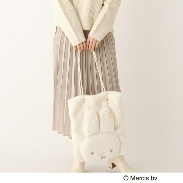 【コラボ】OPAQUE.CLIP×miffy フェイストートバッグ【A4サイズ収納可能】／オペークドットクリップ（OPAQUE.CLIP）のサムネイル