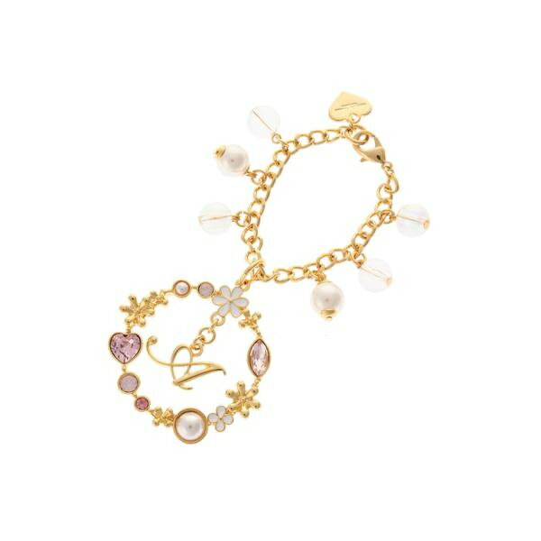 フラワーイニシャル バッグチャー