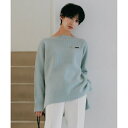 【WEB限定カラーあり】ウールカシミヤ ボートネックニット/ICB(ICB)