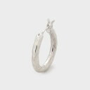 【MADE IN JAPAN】サークルフープシルバーピアス/タケオキクチ(TAKEO KIKUCHI)