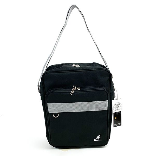 カンゴール スクールバッグ ブラック ショルダーバッグ かばん 通学／パーフェクト・ワールド・トーキョー（Perfect World Tokyo）