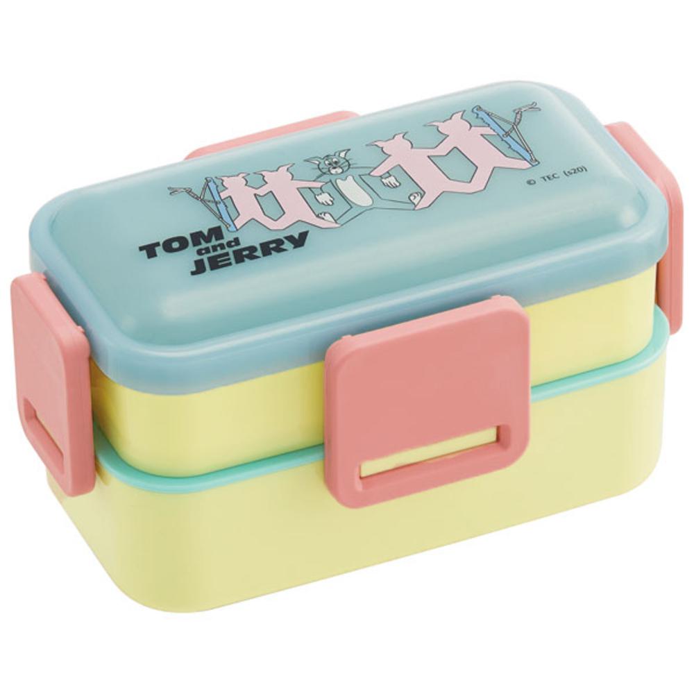 キャラクター 抗菌2段ふわっと弁当箱 PFLW4AG／バックヤードファミリー（BACKYARD FAMILY）