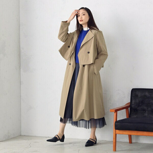 3WAYトレンチコート／コムサイズム（COMME CA ISM）