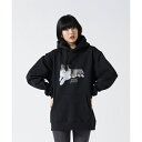 overprint×TITTY&CO./Cat Hoodie(Black)/エルエイチピー(LHP)